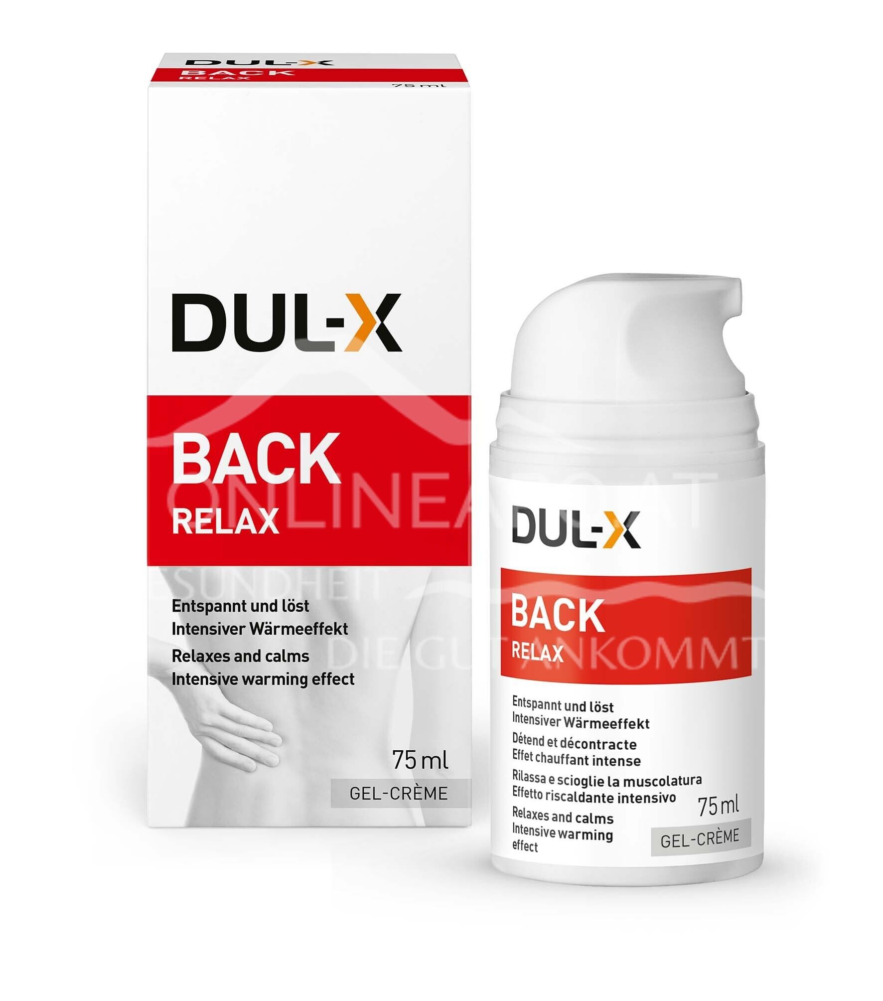 DUL-X® Back Relax Gel-Crème