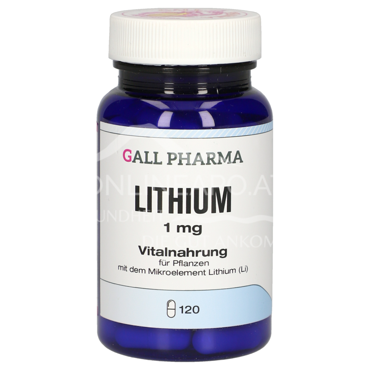 Gall Pharma Lithium 1 mg Kapseln