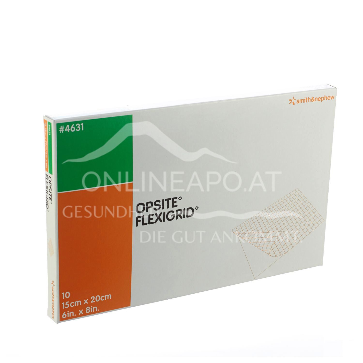 OPSITE FLEXIGRID Transparenter Wundverband steril, 15 x 20 cm