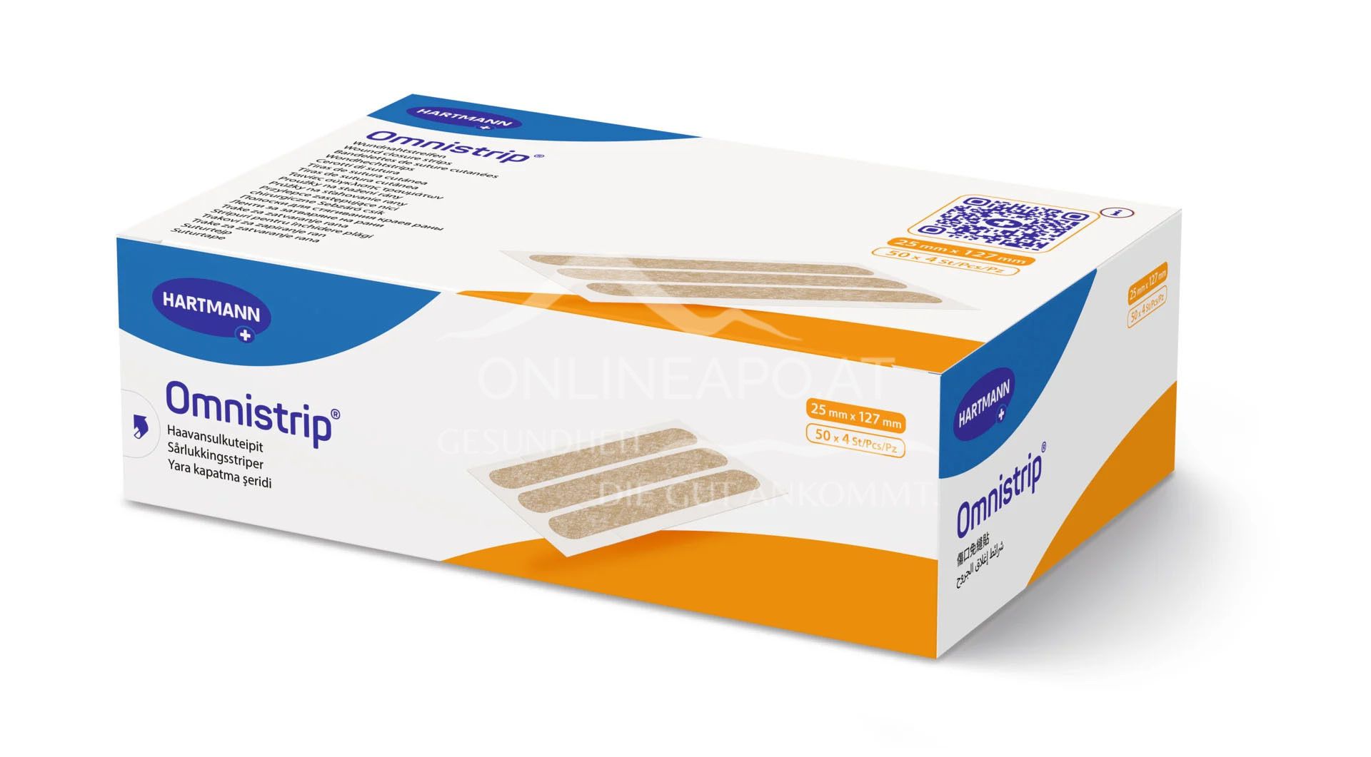 Omnistrip® Wundnahtstreifen steril, 25 x 127 mm