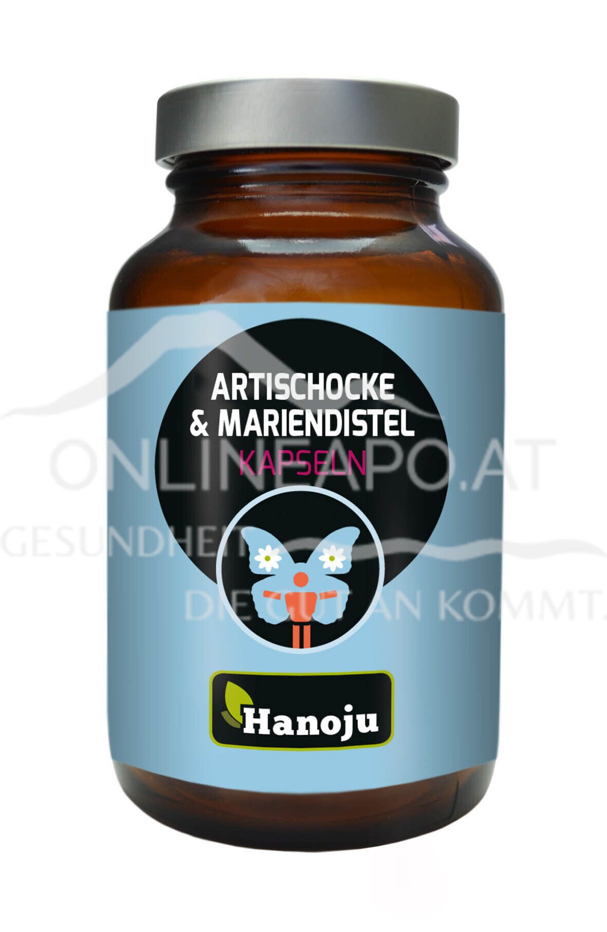 Hanoju Artischocken Extrakt 200 mg + Mariendistel Extrakt 200 mg