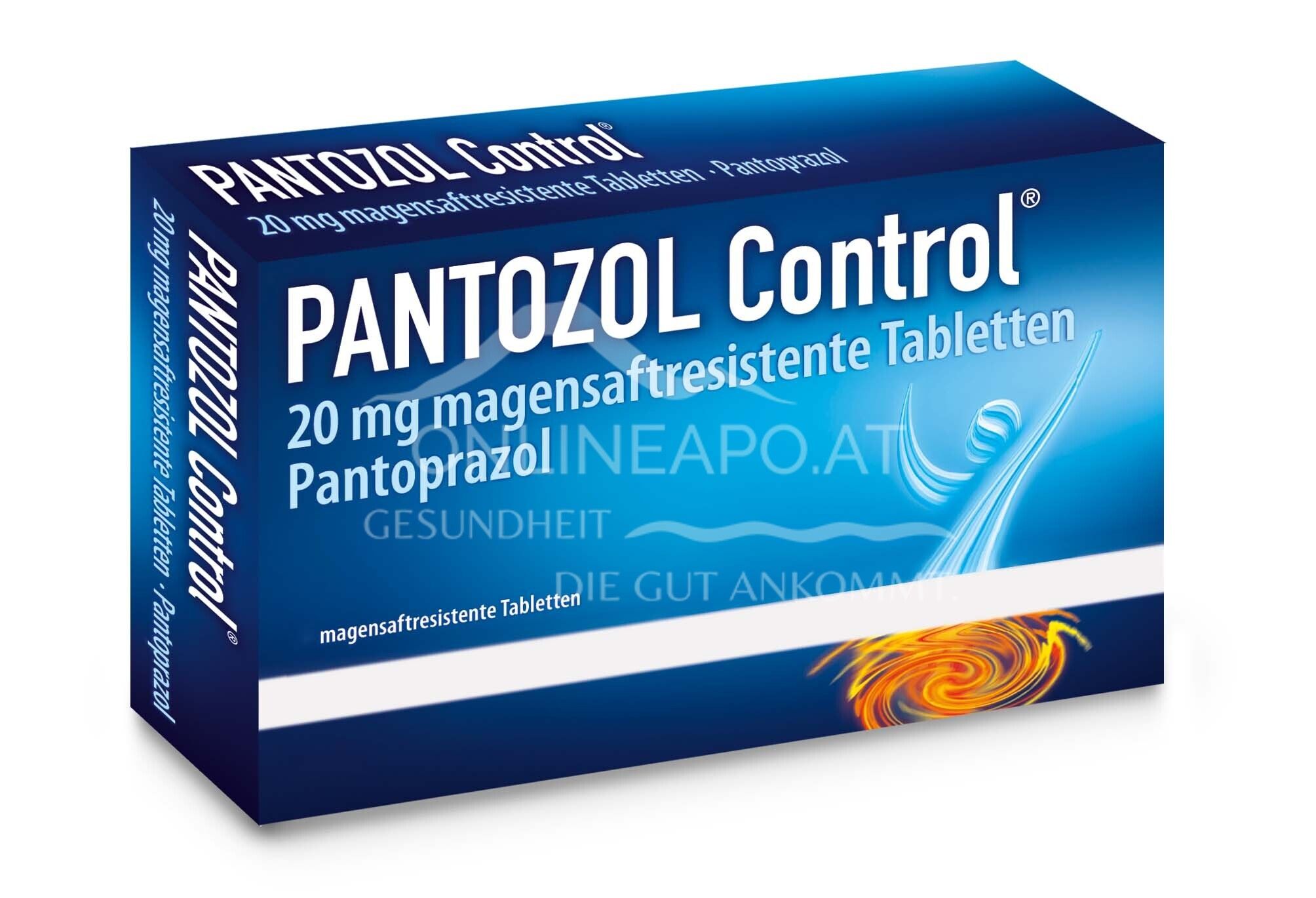PANTOZOL Control® 20 mg magensaftresistente Tabletten