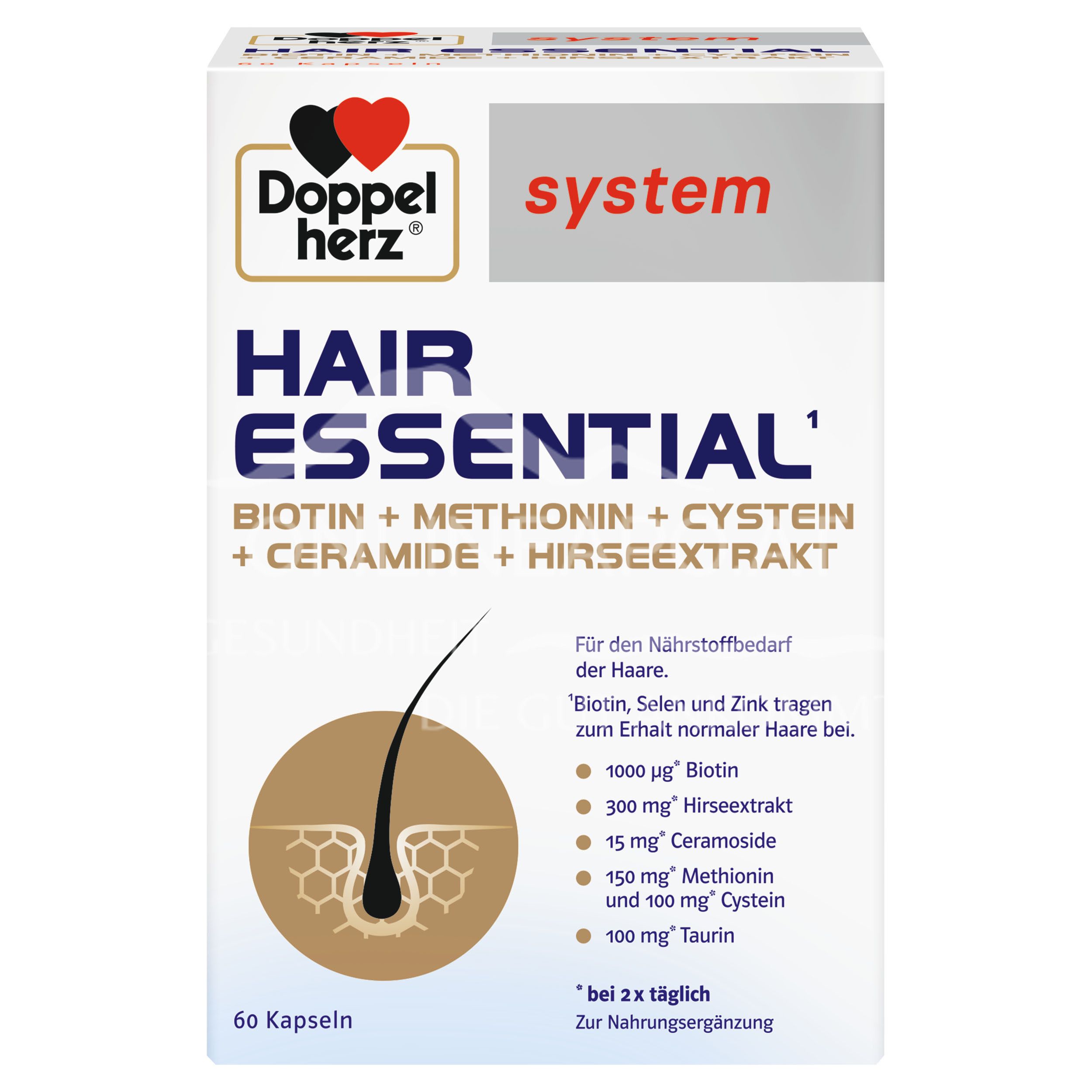 Doppelherz system HAIR ESSENTIAL¹ Kapseln