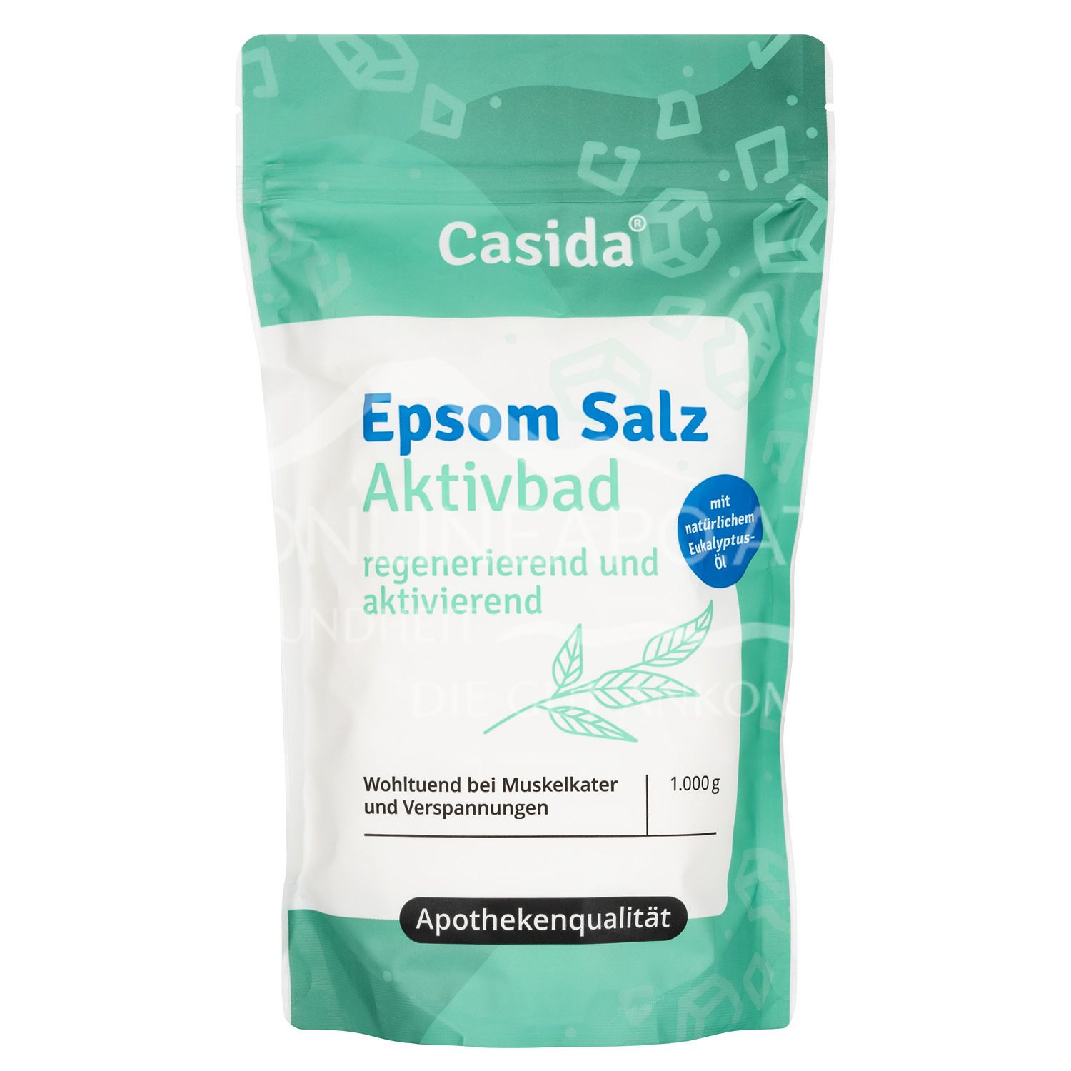 Casida Epsom Salz Aktivbad mit Eukalyptus und Rosmarin