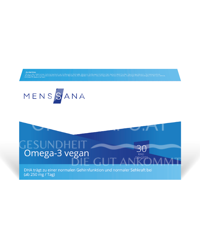 MensSana Omega-3 vegan Kaudragees