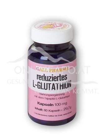 Gall Pharma reduced glutathione 100 mg capsules