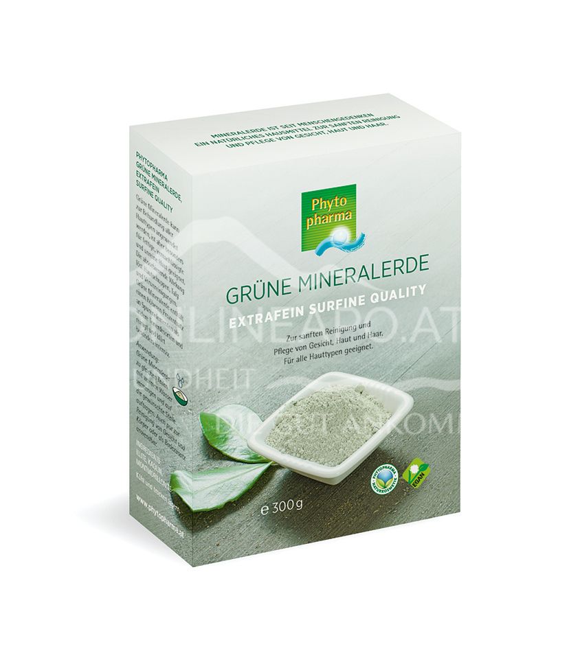 Phytopharma Grüne Mineralerde extrafein Pulver