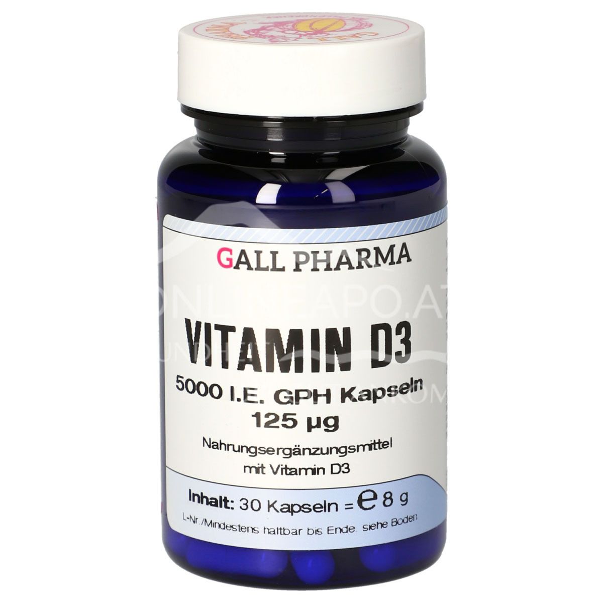 Gall Pharma Vitamin D3 5.000 I.E. Kapseln