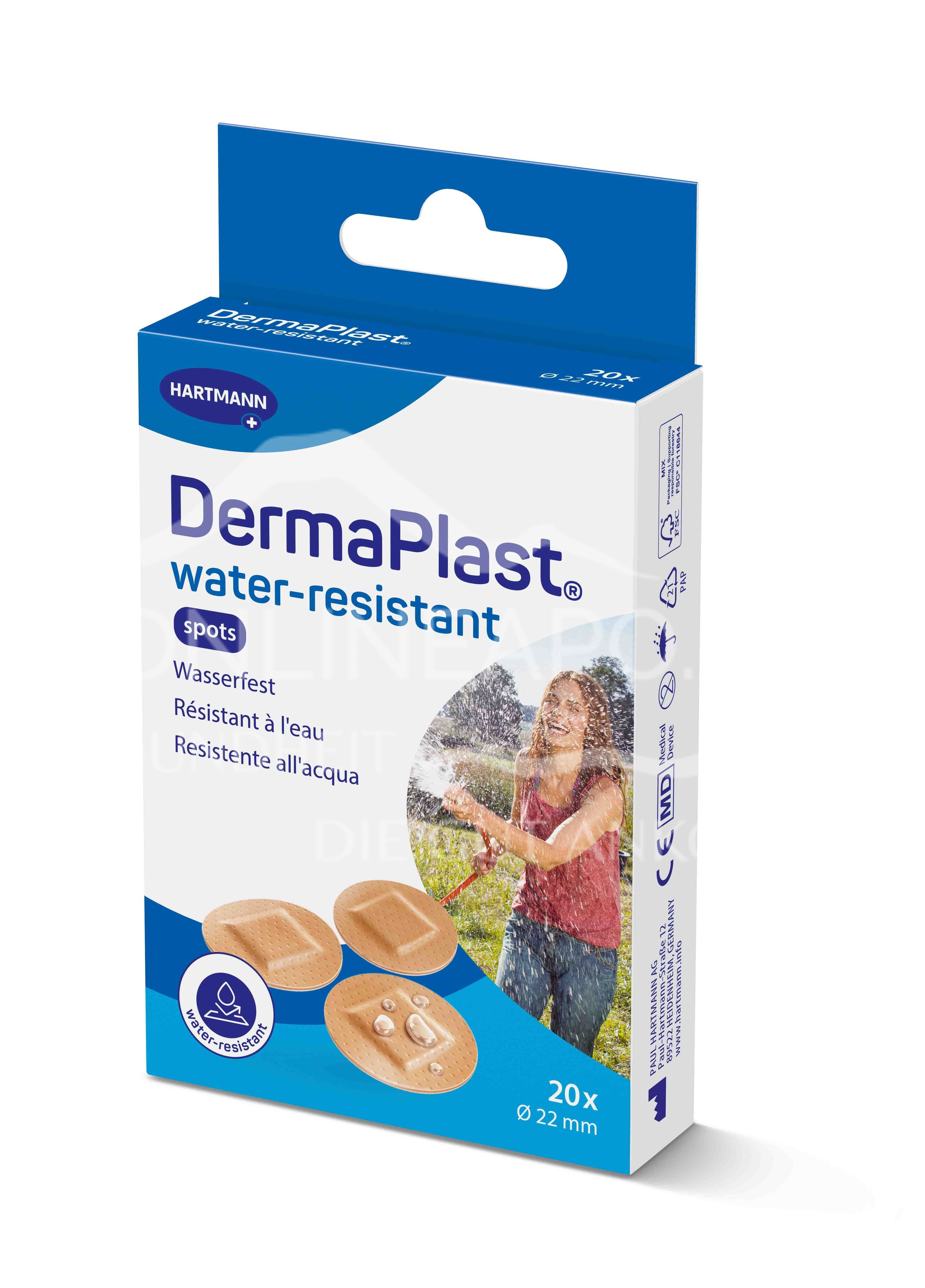 DermaPlast® Spots Pflaster Wasserfest, Ø 22 mm