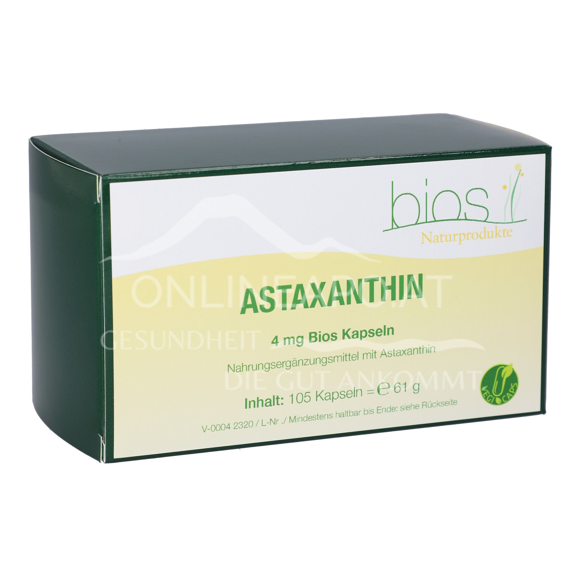 Bios Astaxanthin 4 mg Kapseln