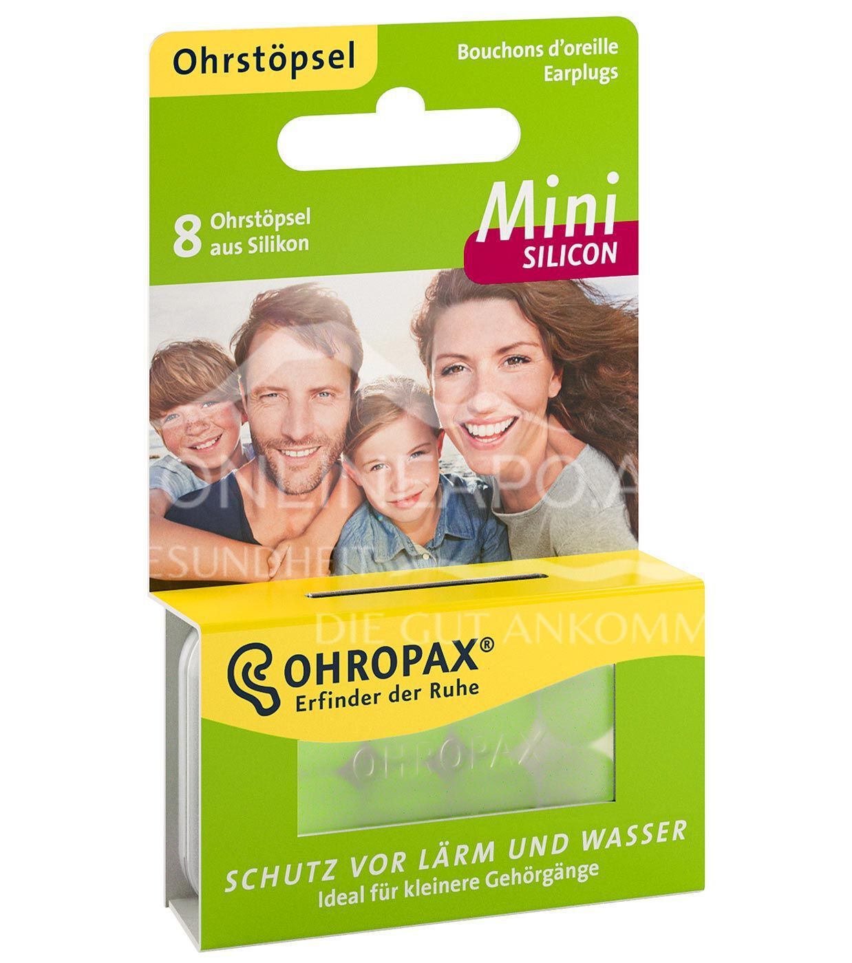 Ohropax Mini Silicon Gehörschutzstöpsel