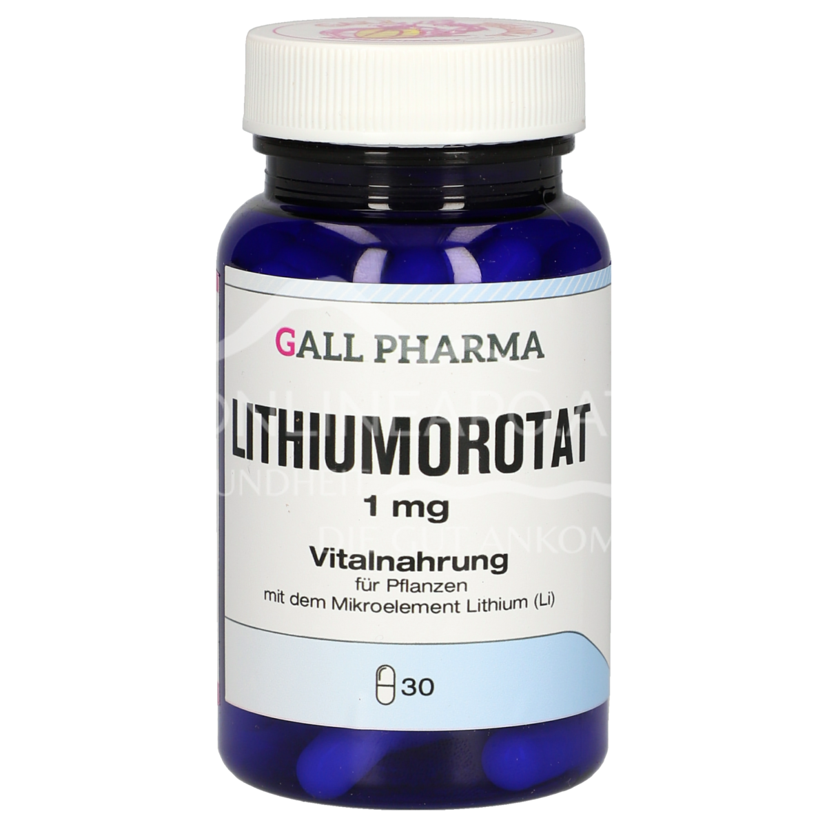 Gall Pharma Lithiumorotat 1 mg Kapseln