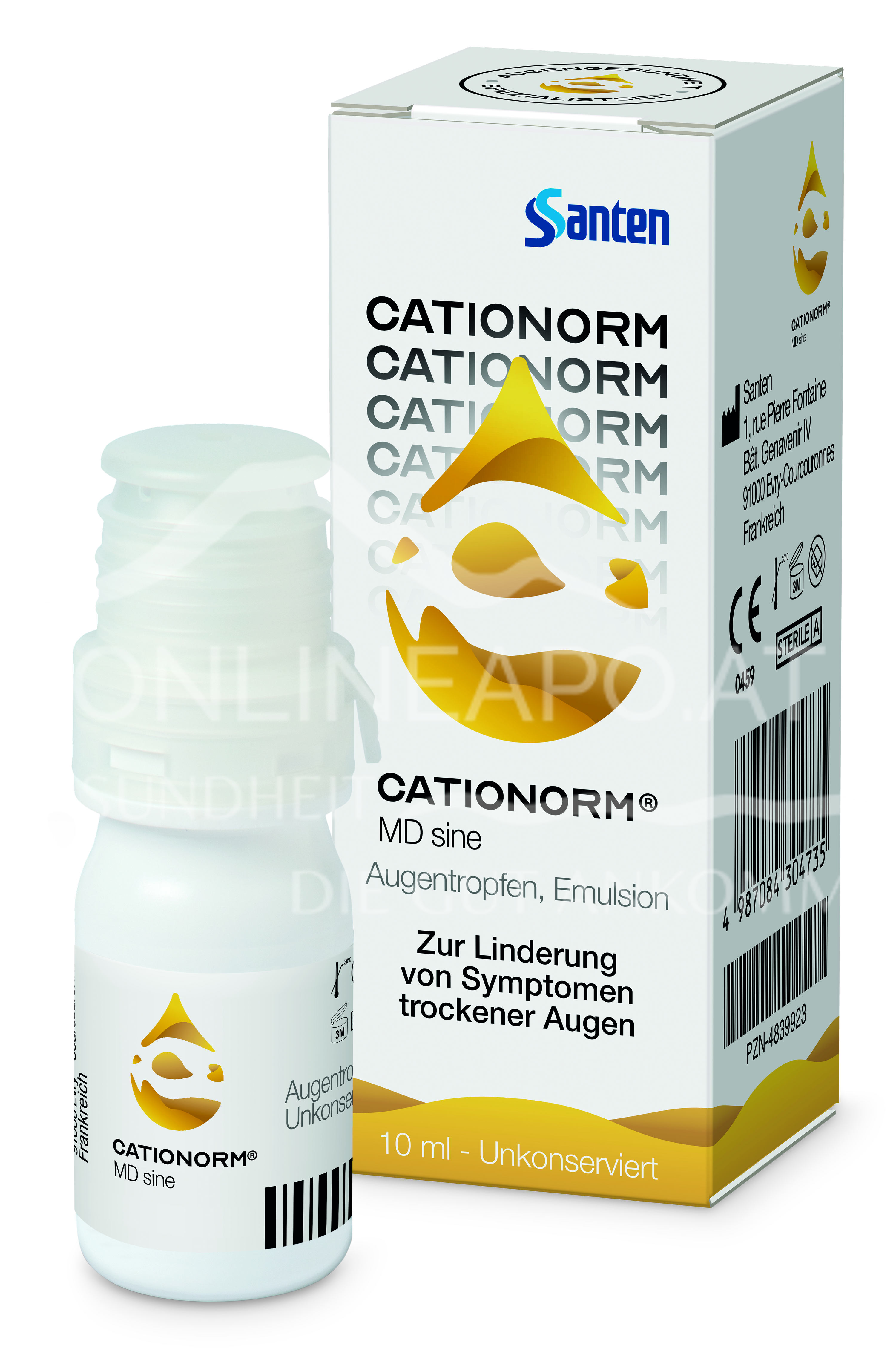 Santen Cationorm® MD sine Augentropfen