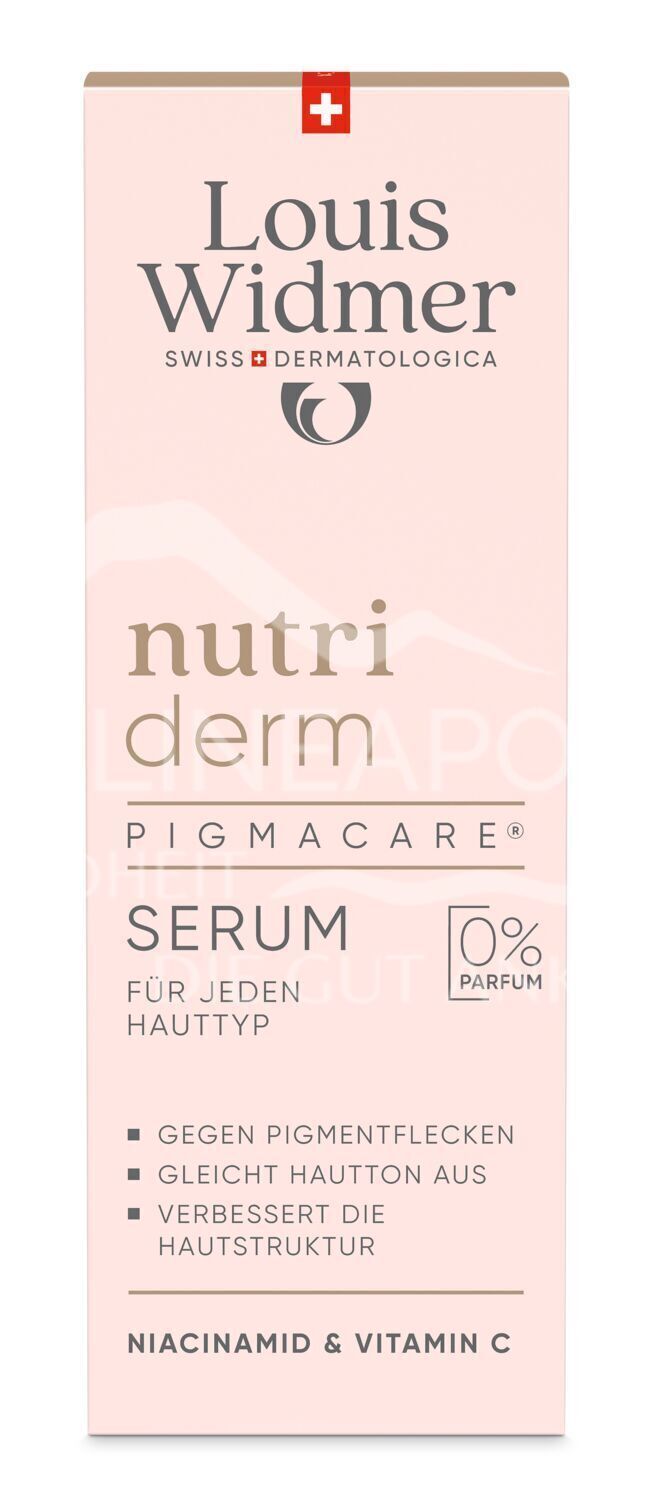 Louis Widmer nutriderm Pigmacare® Serum - without perfume