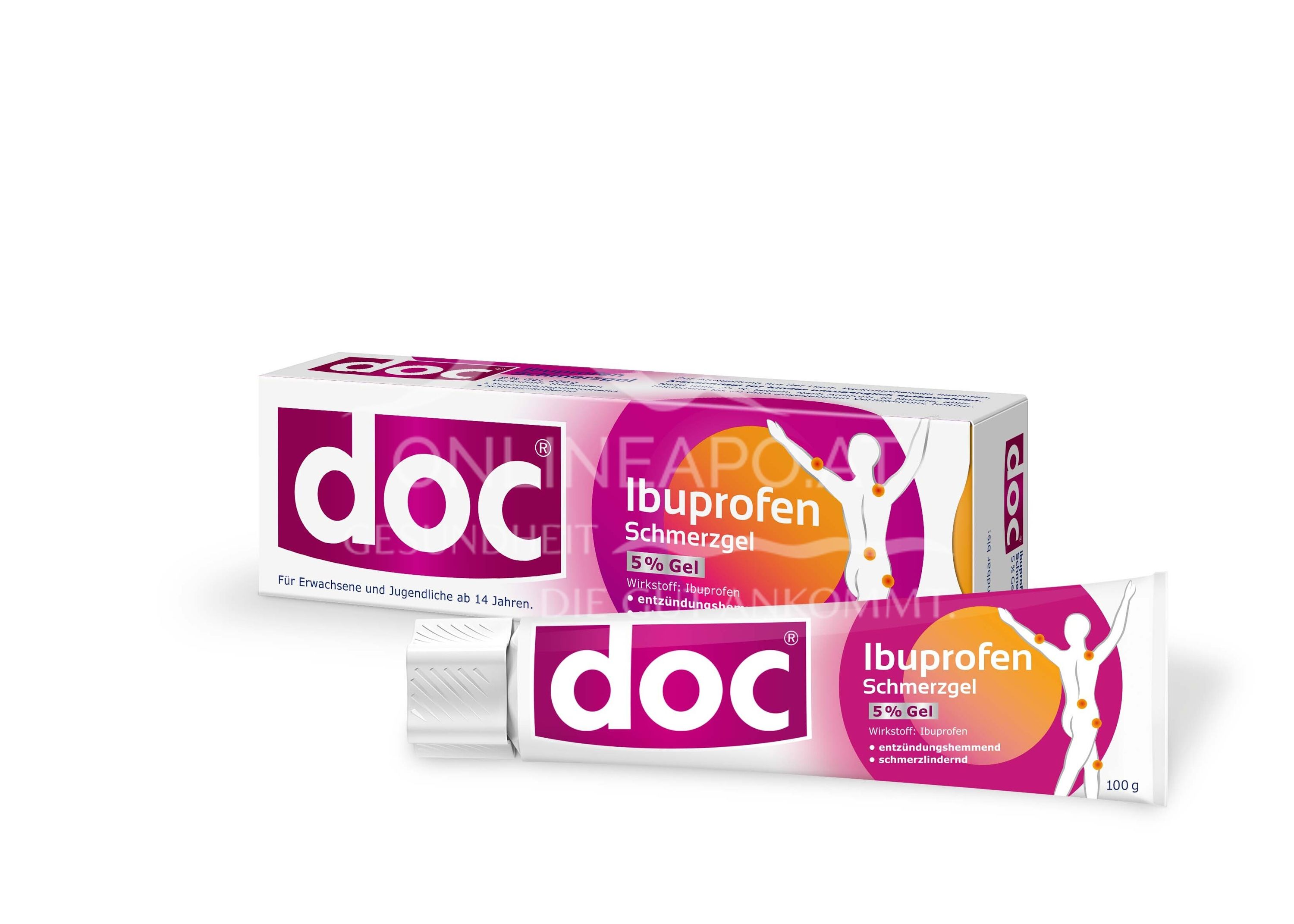 doc® Ibuprofen Schmerzgel 5%