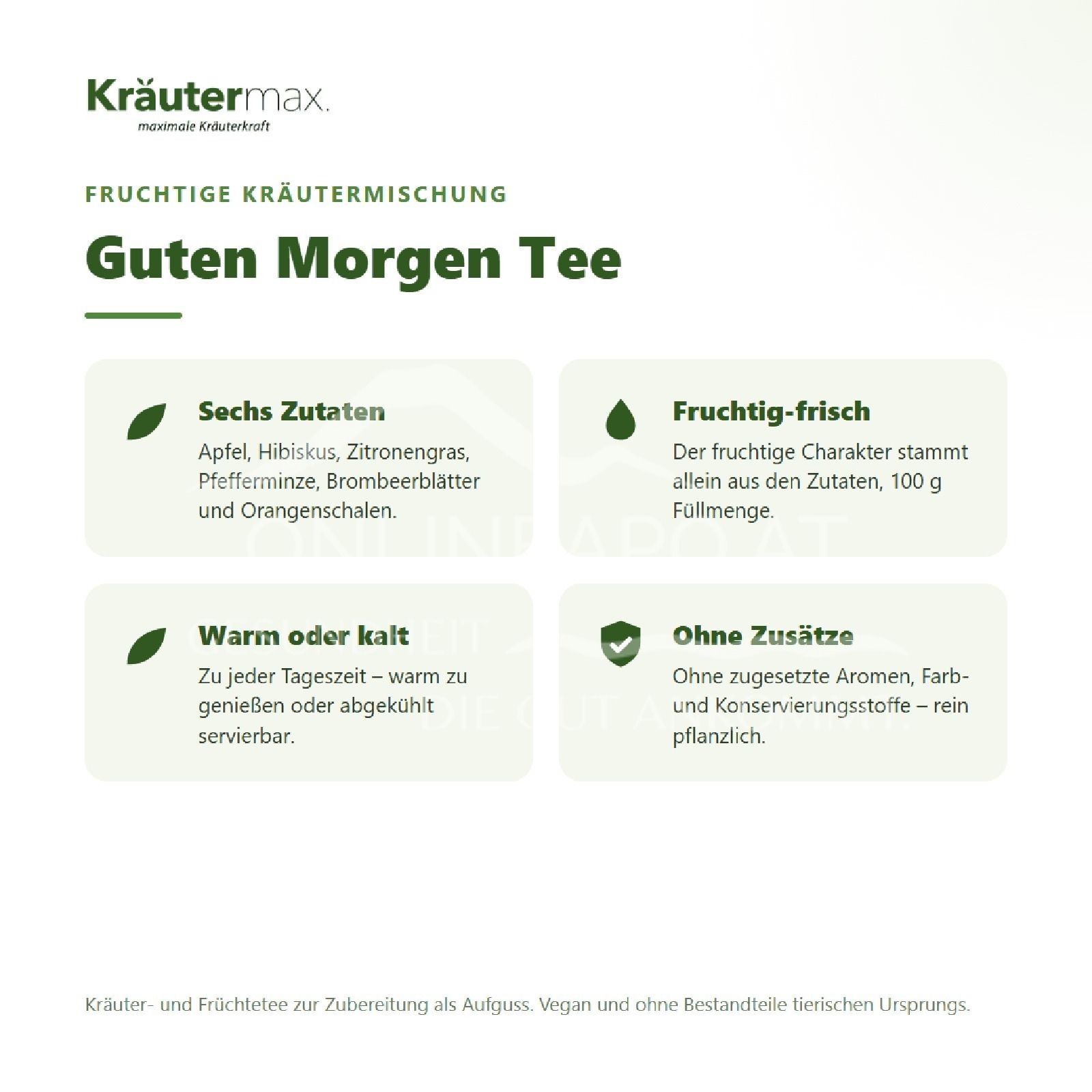 Kräutermax Guten Morgen Tee
