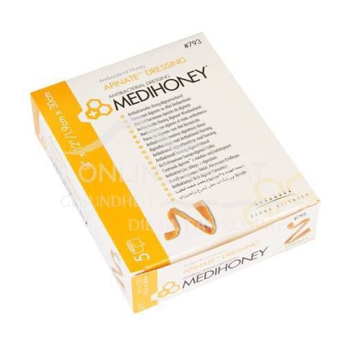 Medihoney® Antibakterieller Honig-Alginatverband 9x30cm