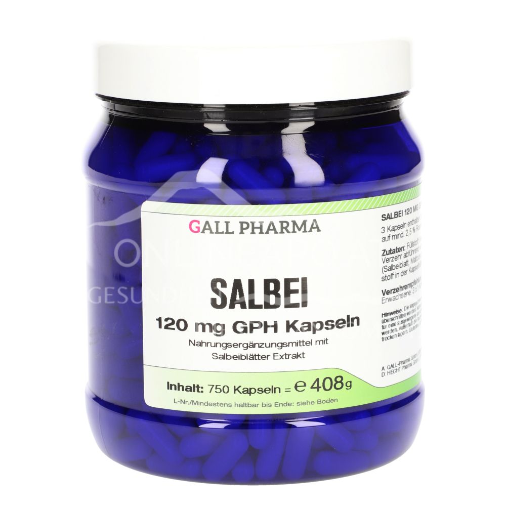 Gall Pharma Salbei 120 mg Kapseln