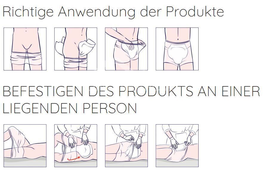 Seni® San Uni Anatomisch geformte Inkontinenz-Vorlagen