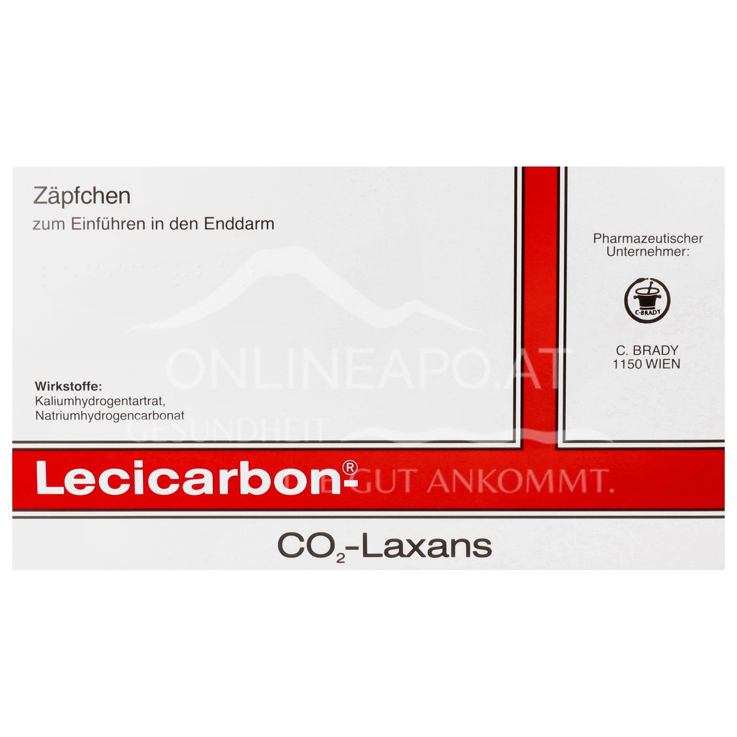 Lecicarbon® suppositories