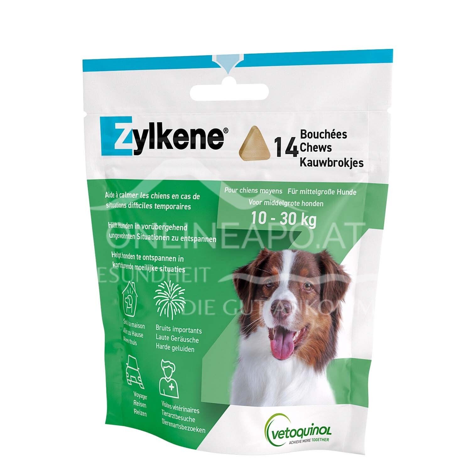 Zylkene® Chews for medium-sized dogs (10 - 30 kg)