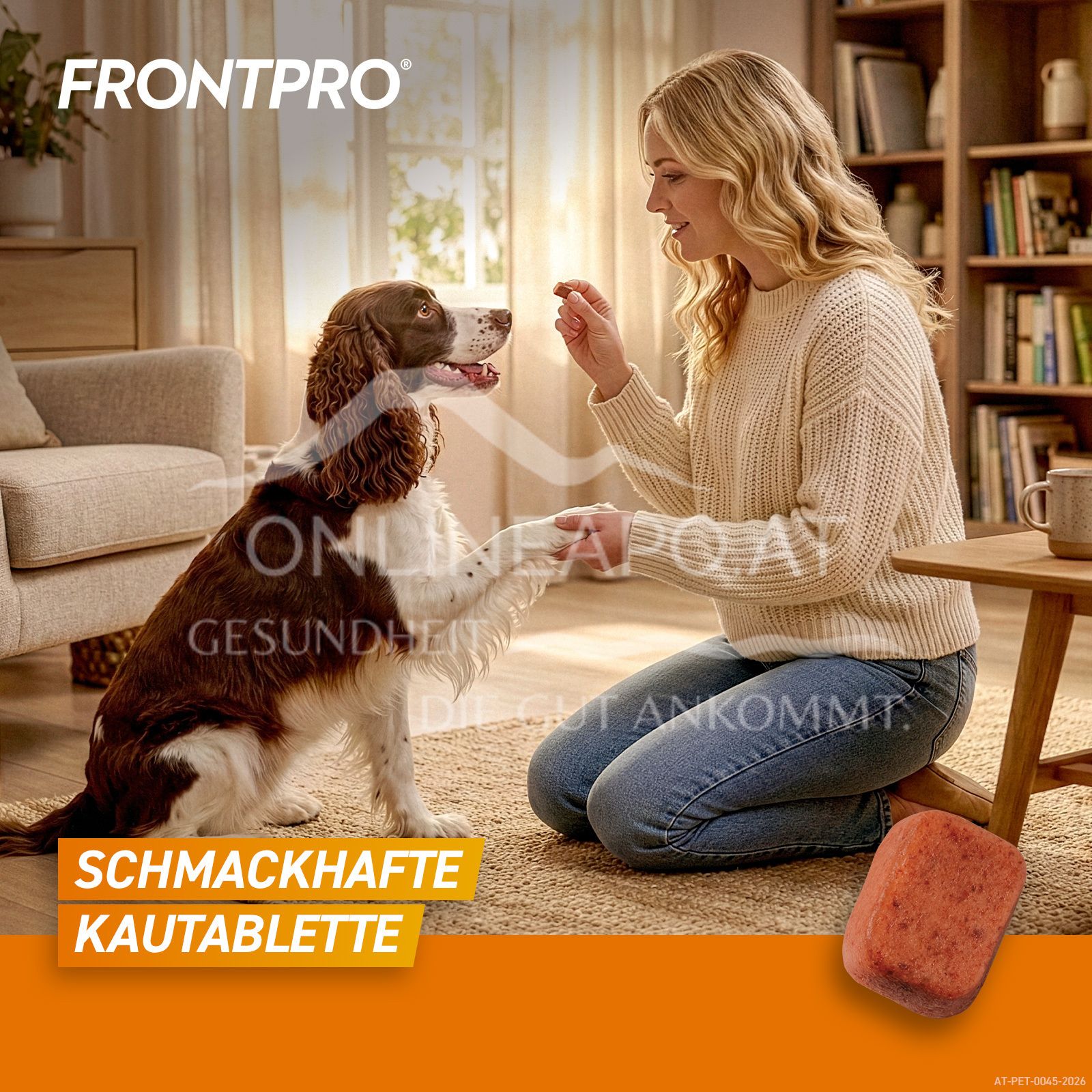 FRONTPRO® 68 mg chewable tablets for dogs > 10 - 25 kg