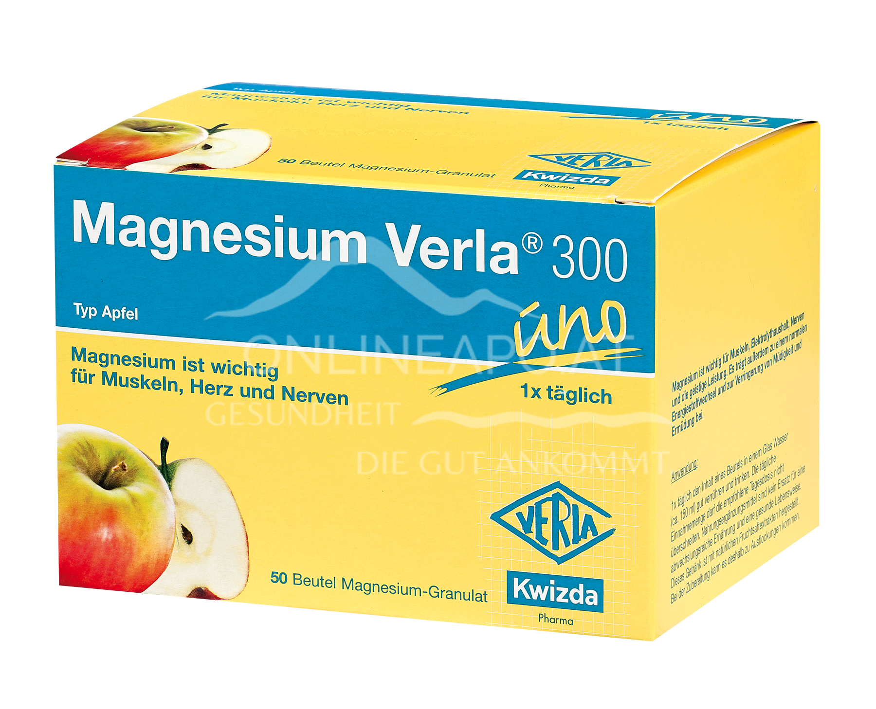 MAGNESIUM VERLA® 300 UNO Granulat Apfel
