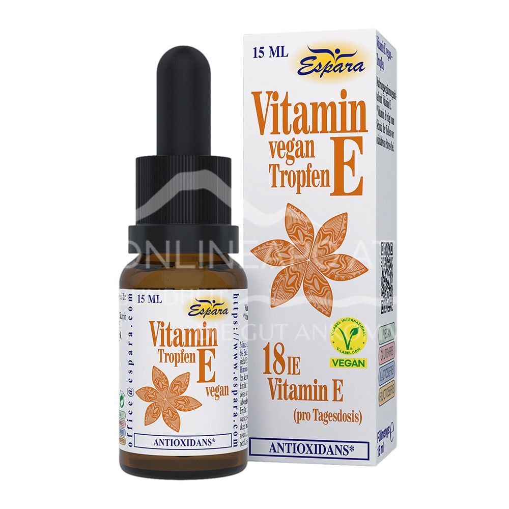 Espara Vitamin E vegan drops