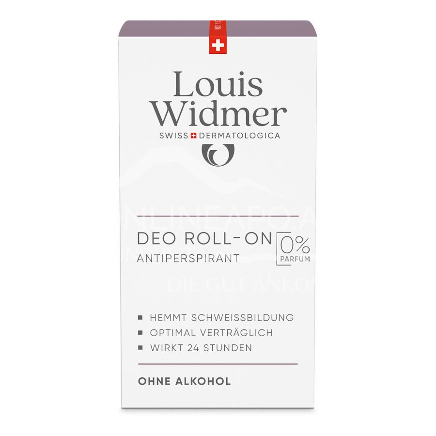 Louis Widmer Deo Roll-on Antiperspirant - ohne Parfum