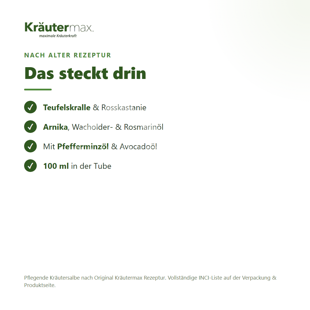 Kräutermax Teufelskralle Salbe