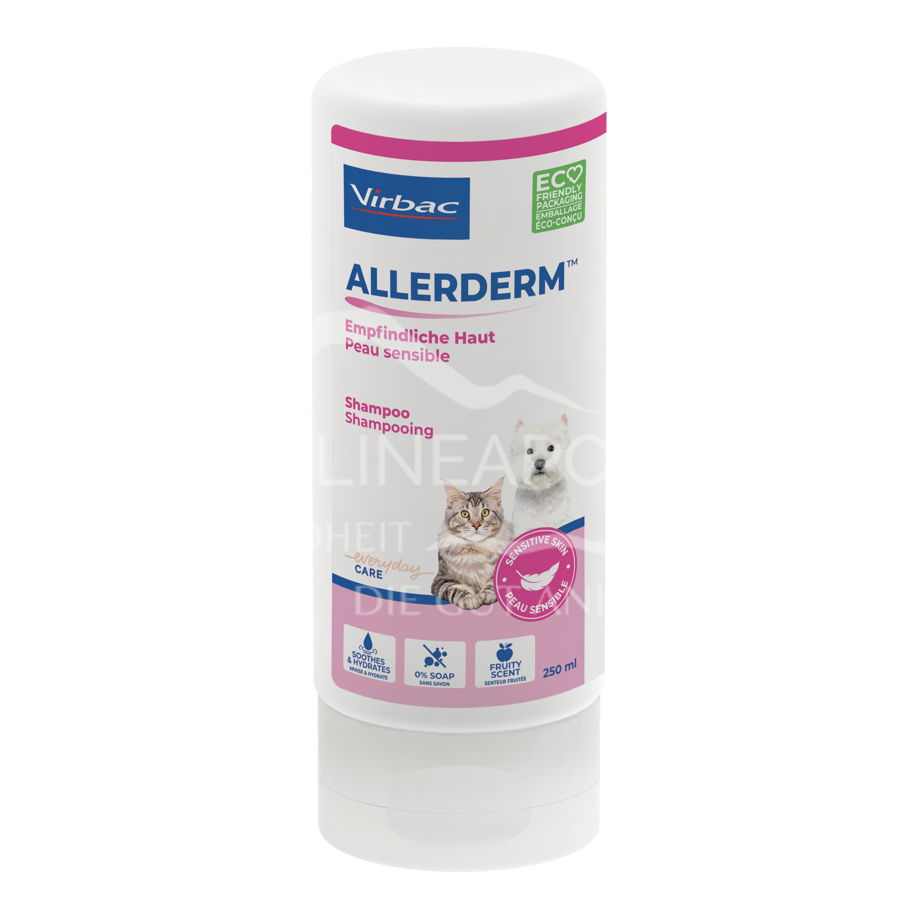 Virbac Allerderm™ Shampoo for sensitive skin for dogs and cats