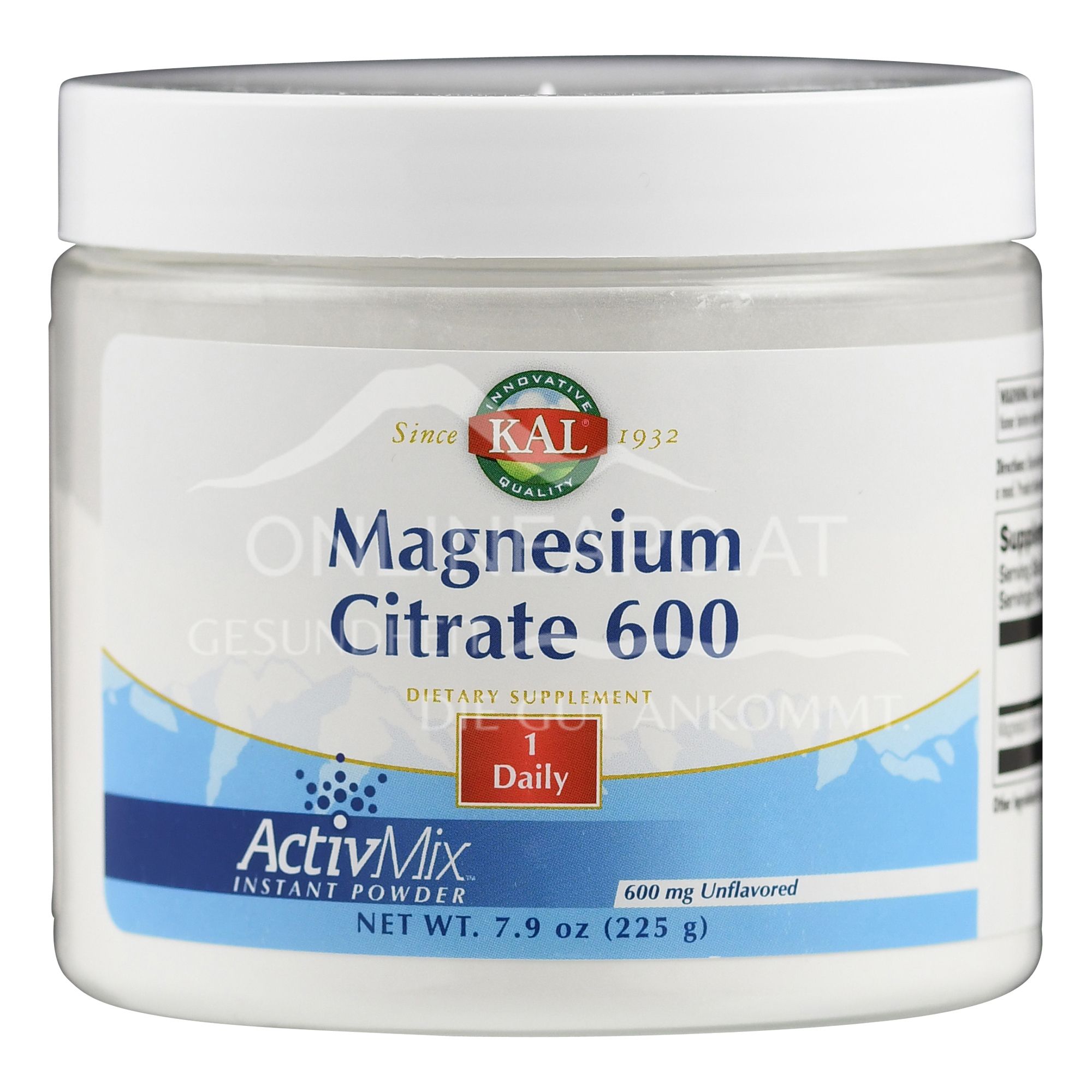 Supplementa Magnesium Citrate 600 mg powder