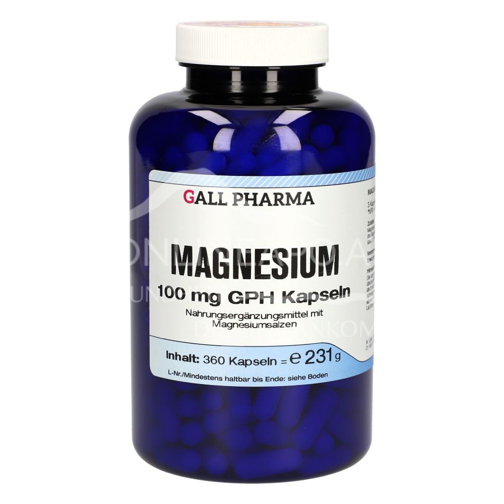 Gall Pharma Magnesium 100 mg Kapseln