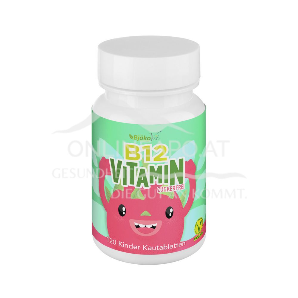 BjökoVit Vitamin B12 Kautabletten für Kinder vegan