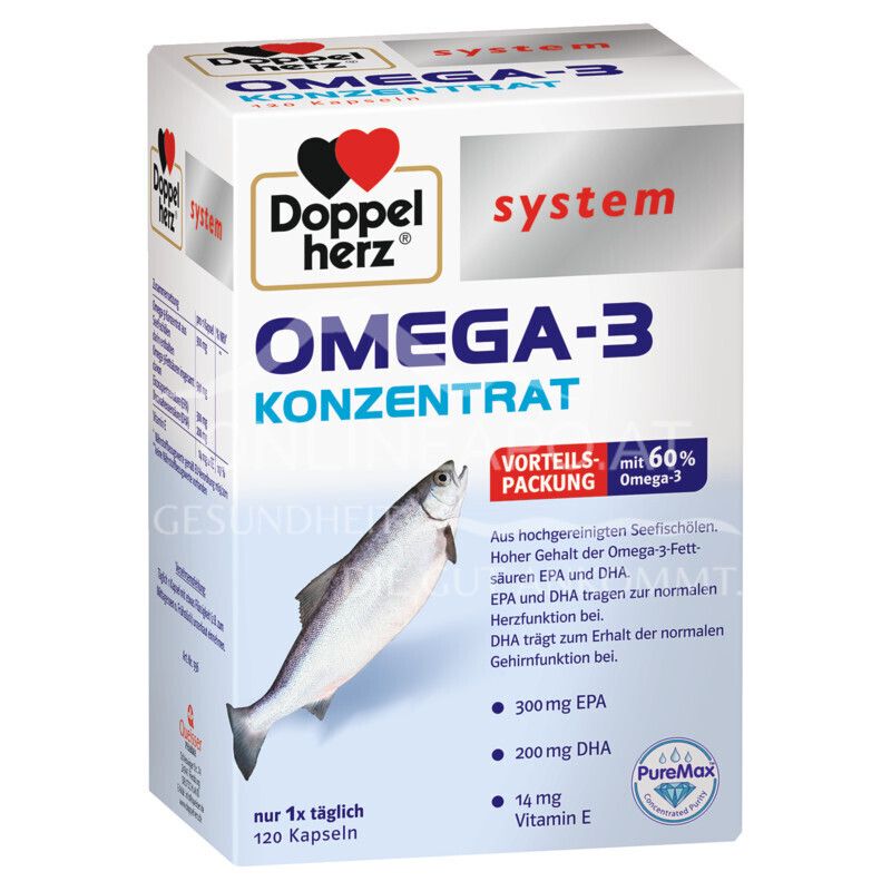 Doppelherz system OMEGA-3 KONZENTRAT Kapseln