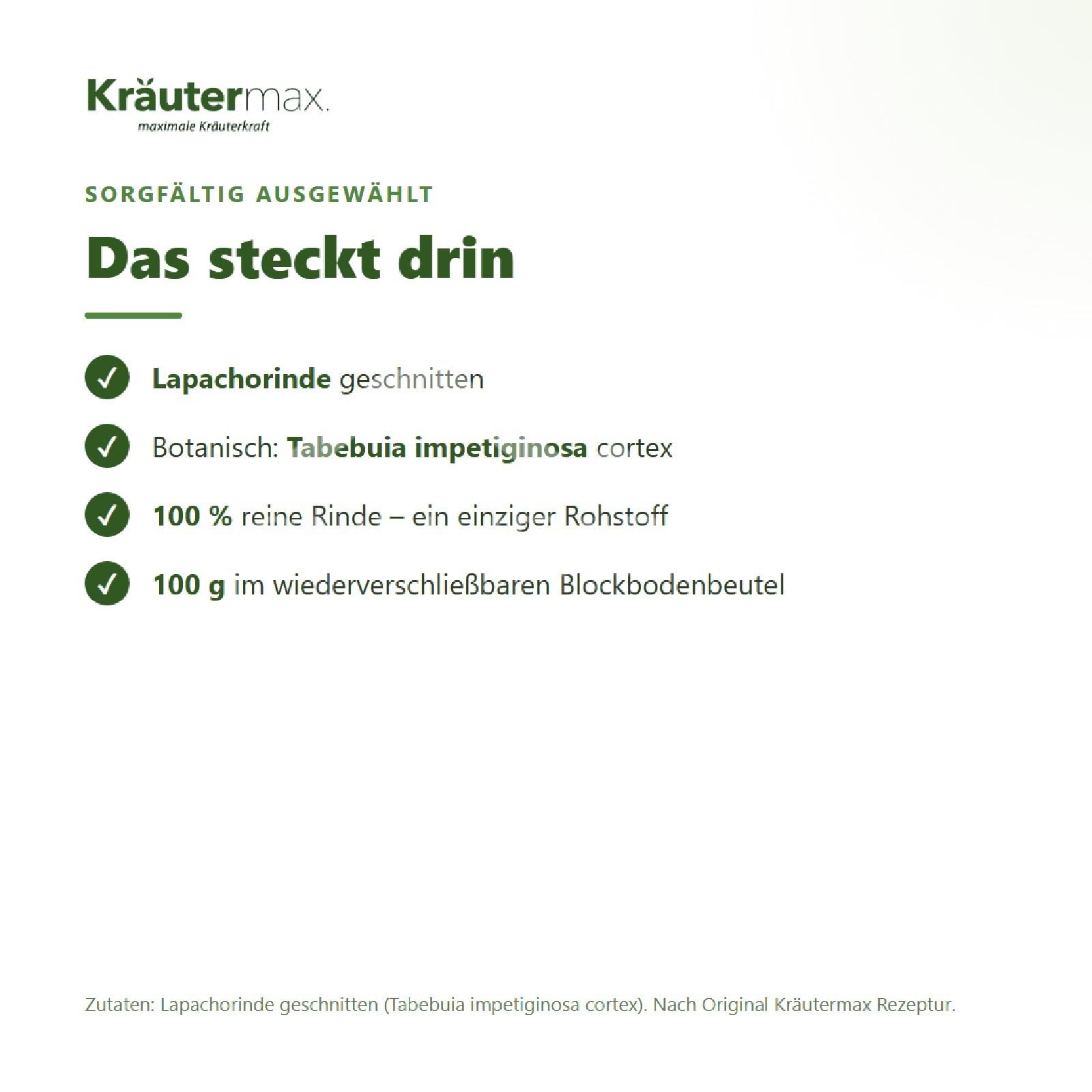 Kräutermax Lapacho Tee