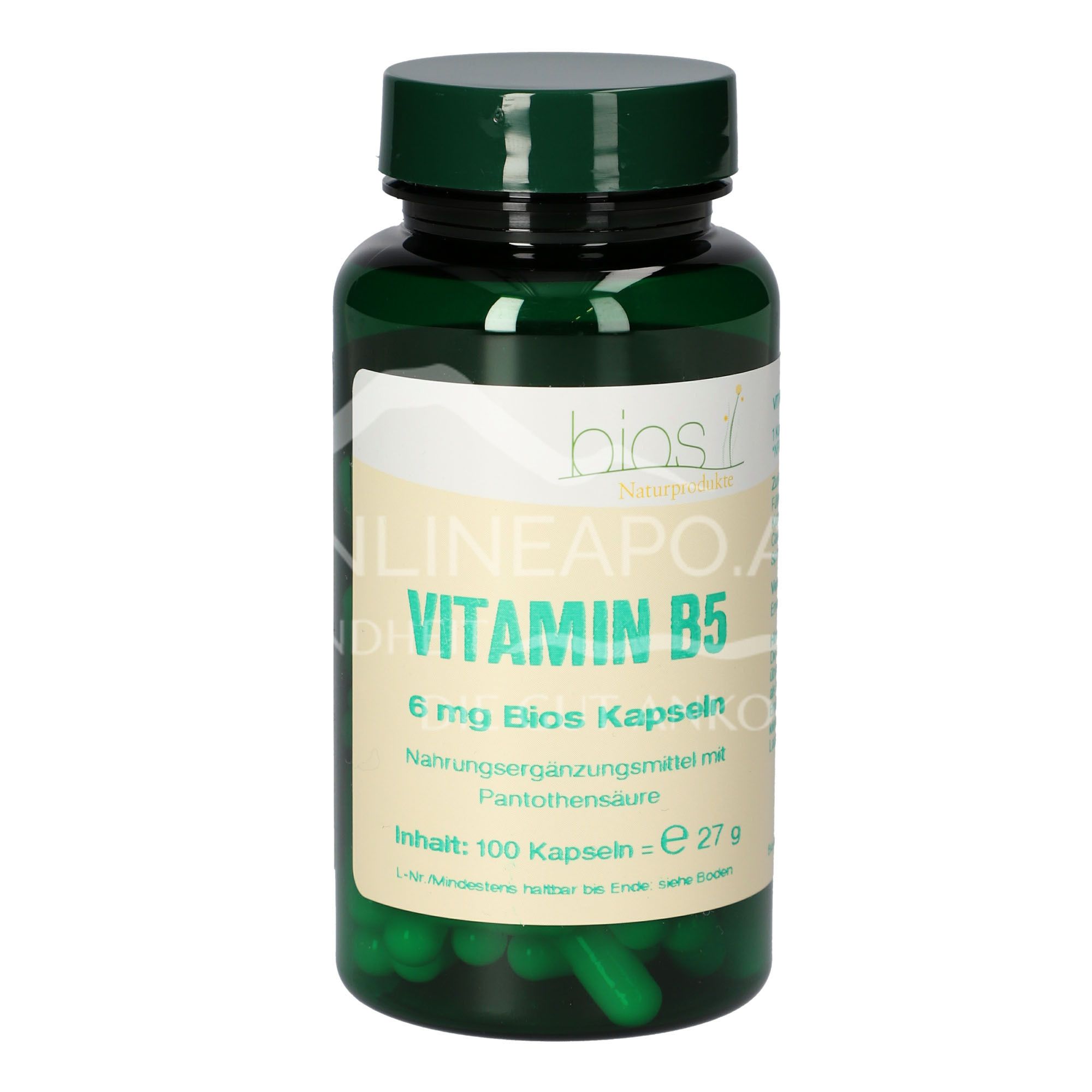 Bios Vitamin B5 6 mg Kapseln