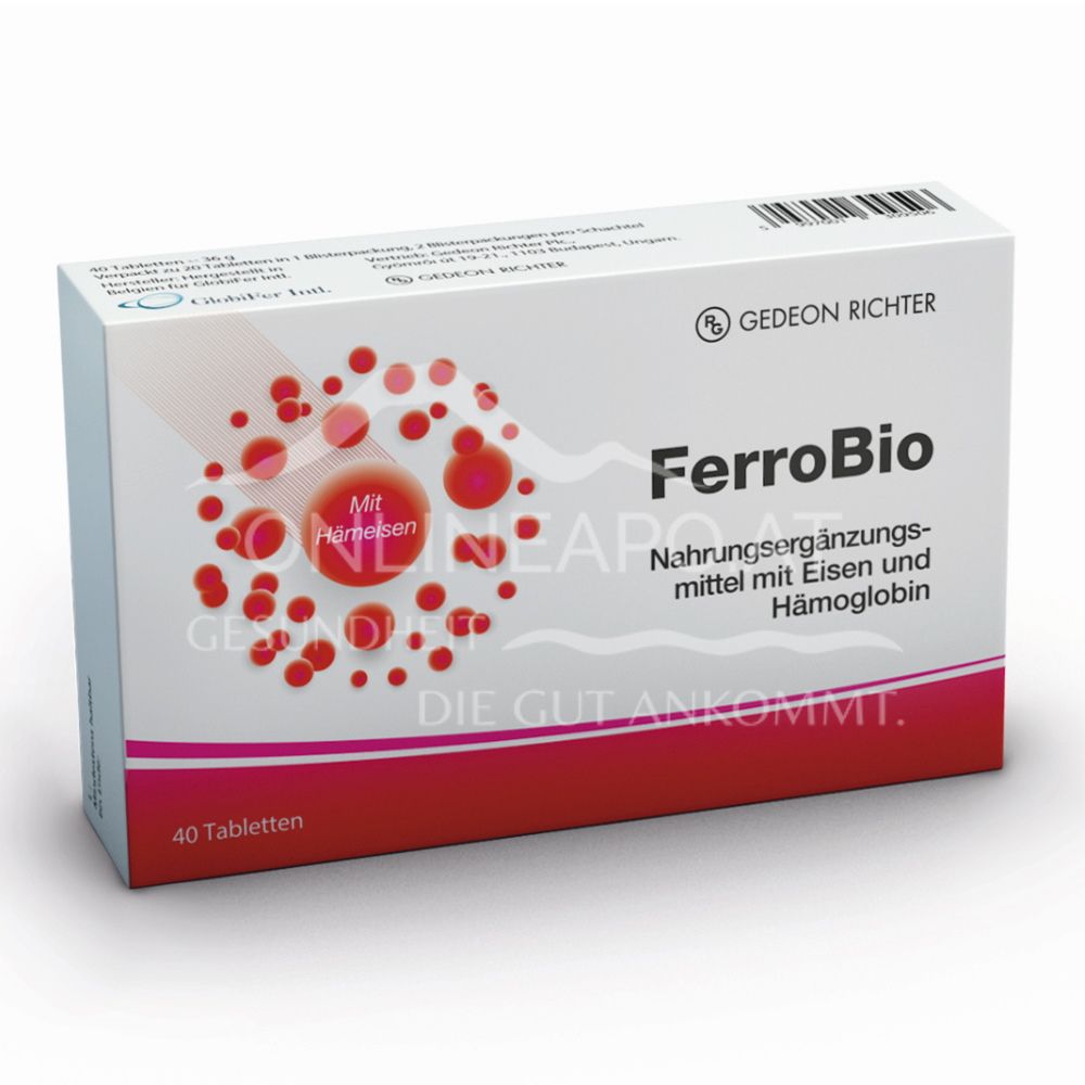 FerroBio Eisen 18 mg Tabletten