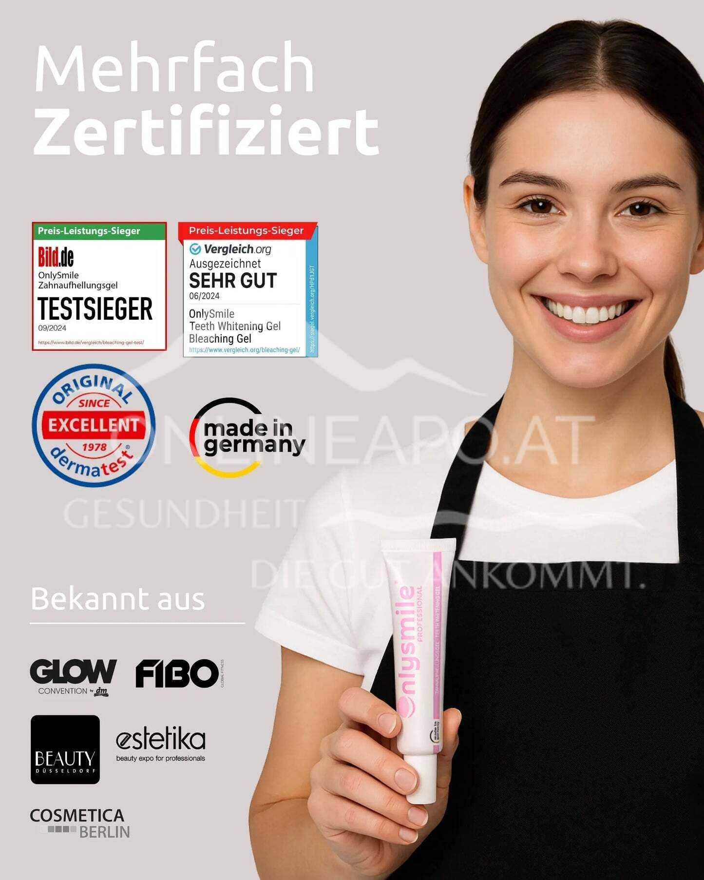 OnlySmile® Zahnaufhellungsgel 40ml