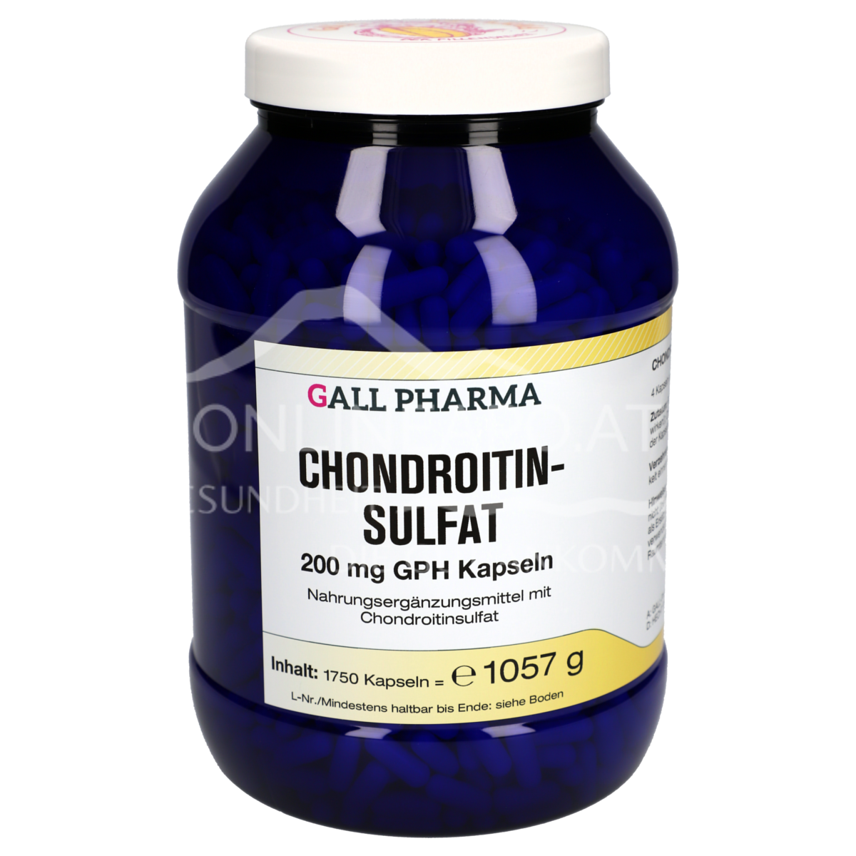 Gall Pharma Chondroitin sulphate 200 mg capsules