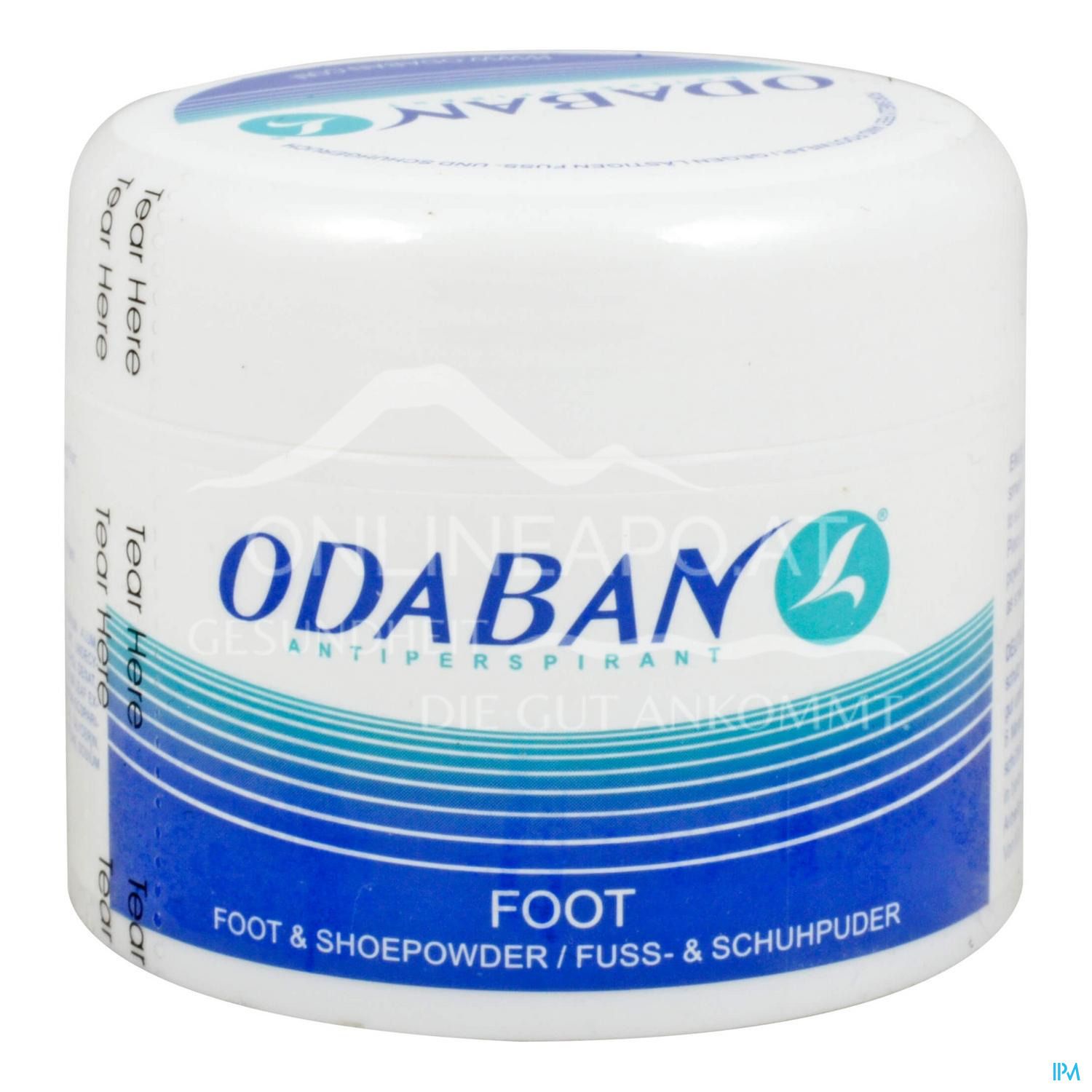 odaban® Fuß- und Schuhpulver