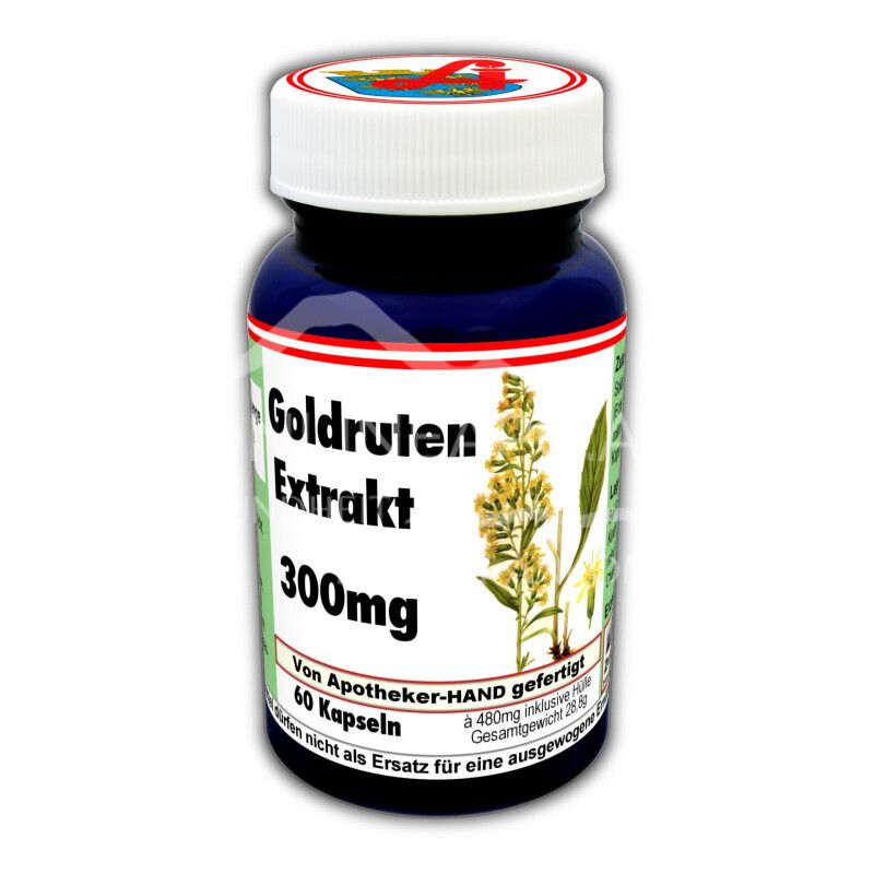 Goldenrod extract 300 mg capsules