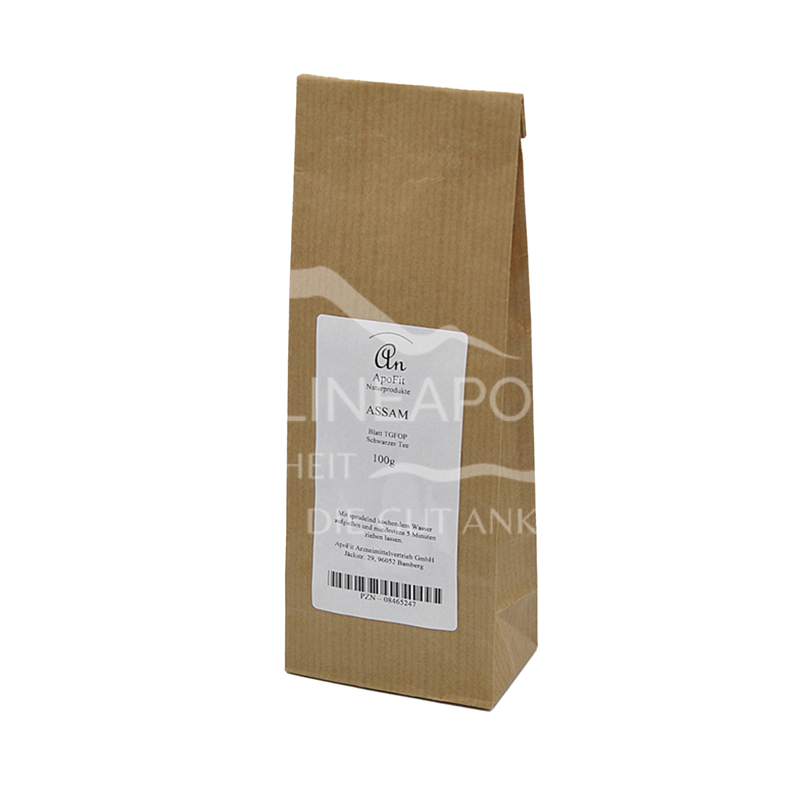 ApoFit Assam Blatt TGFOP Schwarzer Tee