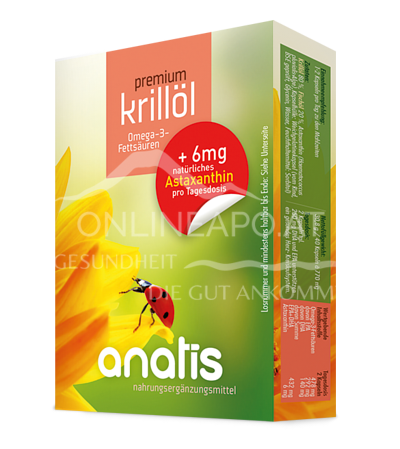 anatis Krillöl premium Kapseln