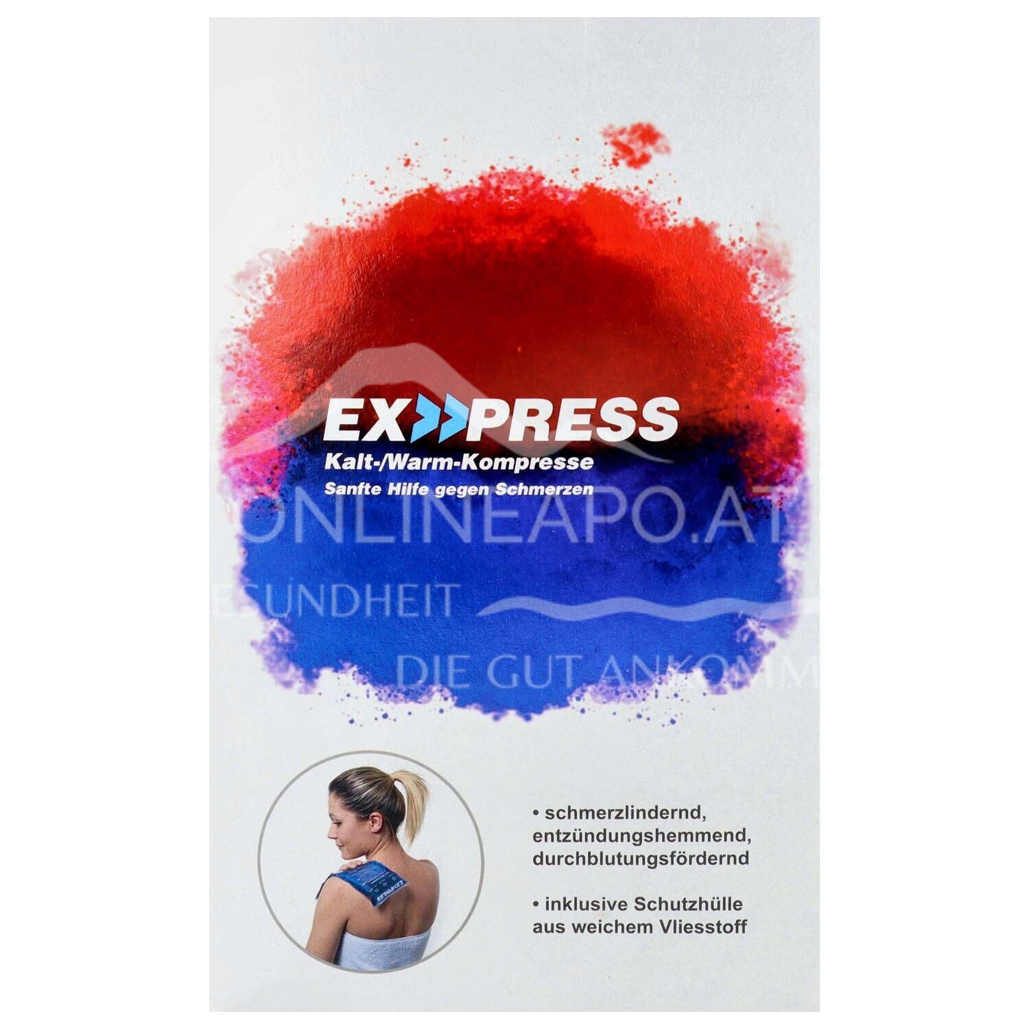 Express Kalt-Warm Kompresse, 8 x 13 cm