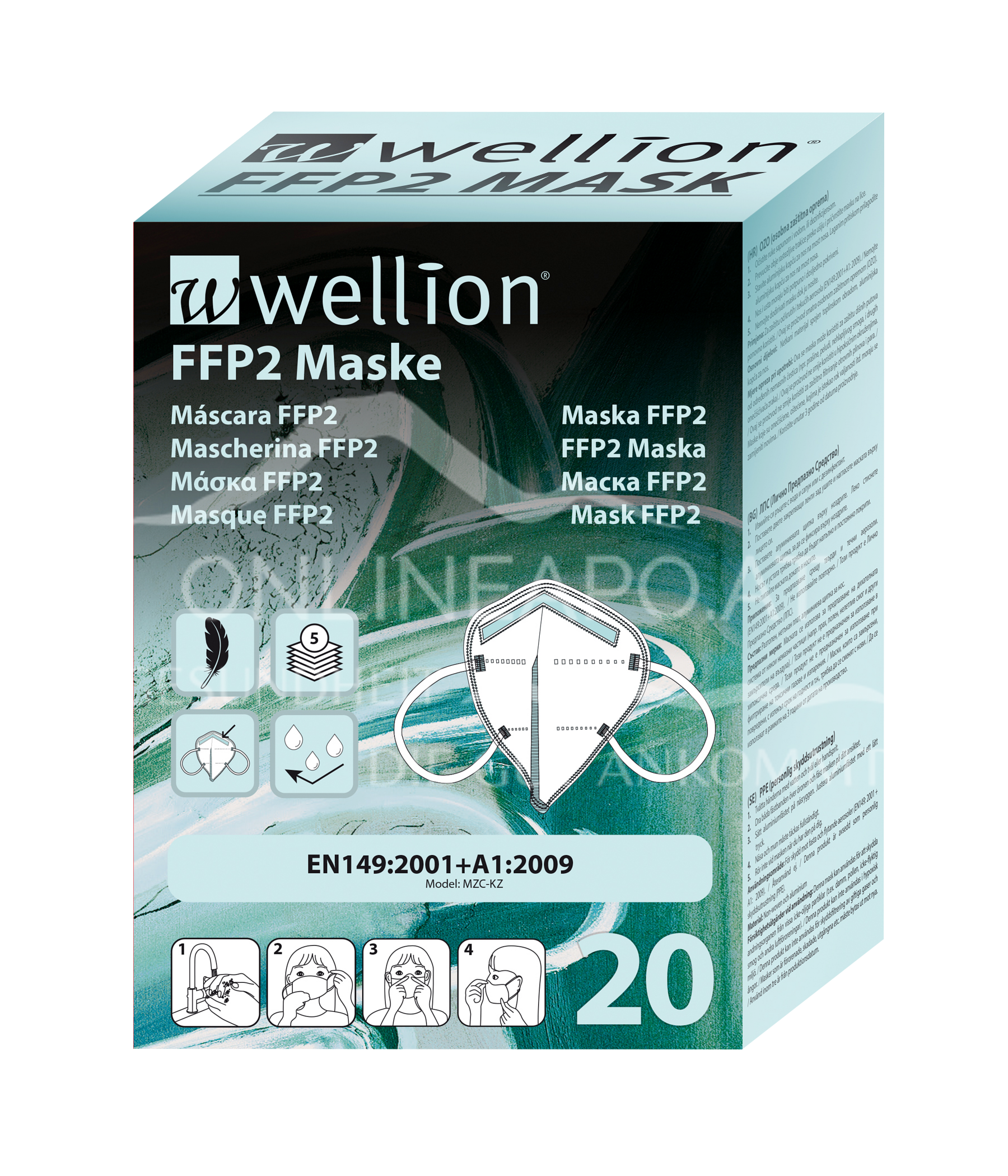 Wellion FFP2 Schutzmaske