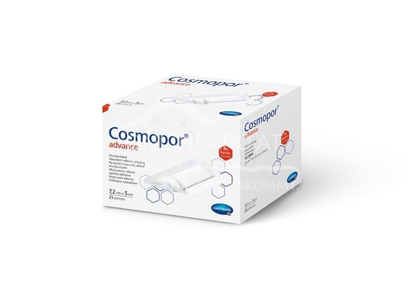 Cosmopor® Advance Wundverband 7,2 x 5 cm