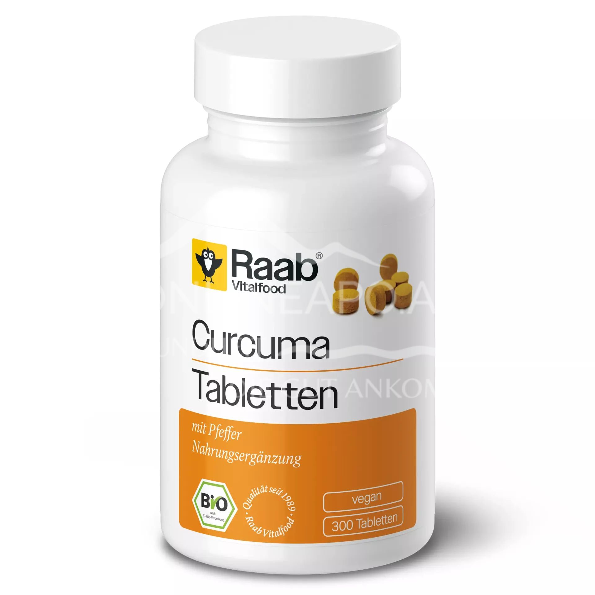 Raab® Vitalfood Bio Curcuma Tabletten