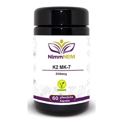 NimmNem Vitamin K2 MK-7 200 µg capsules