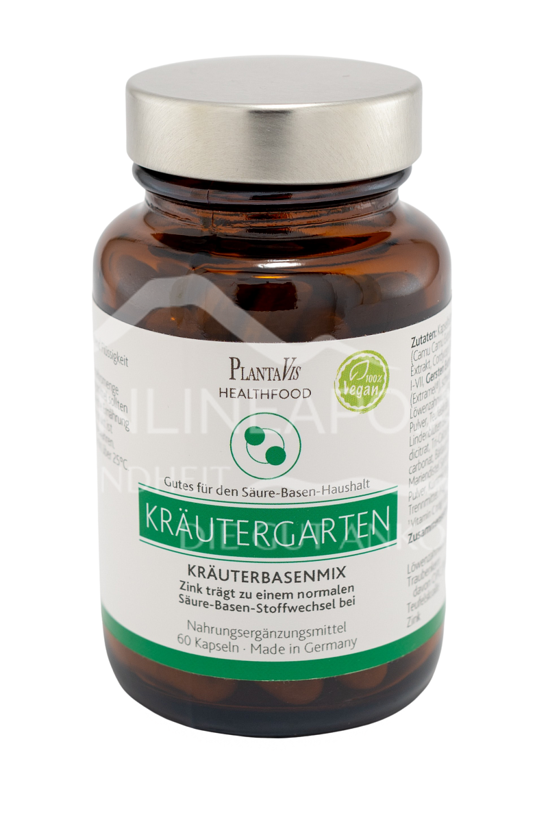 PlantaVis KräuterGarten - Kräuterbasenmix Kapseln